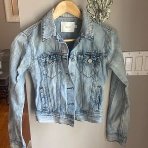 Aritzia Tallula Jean jacket